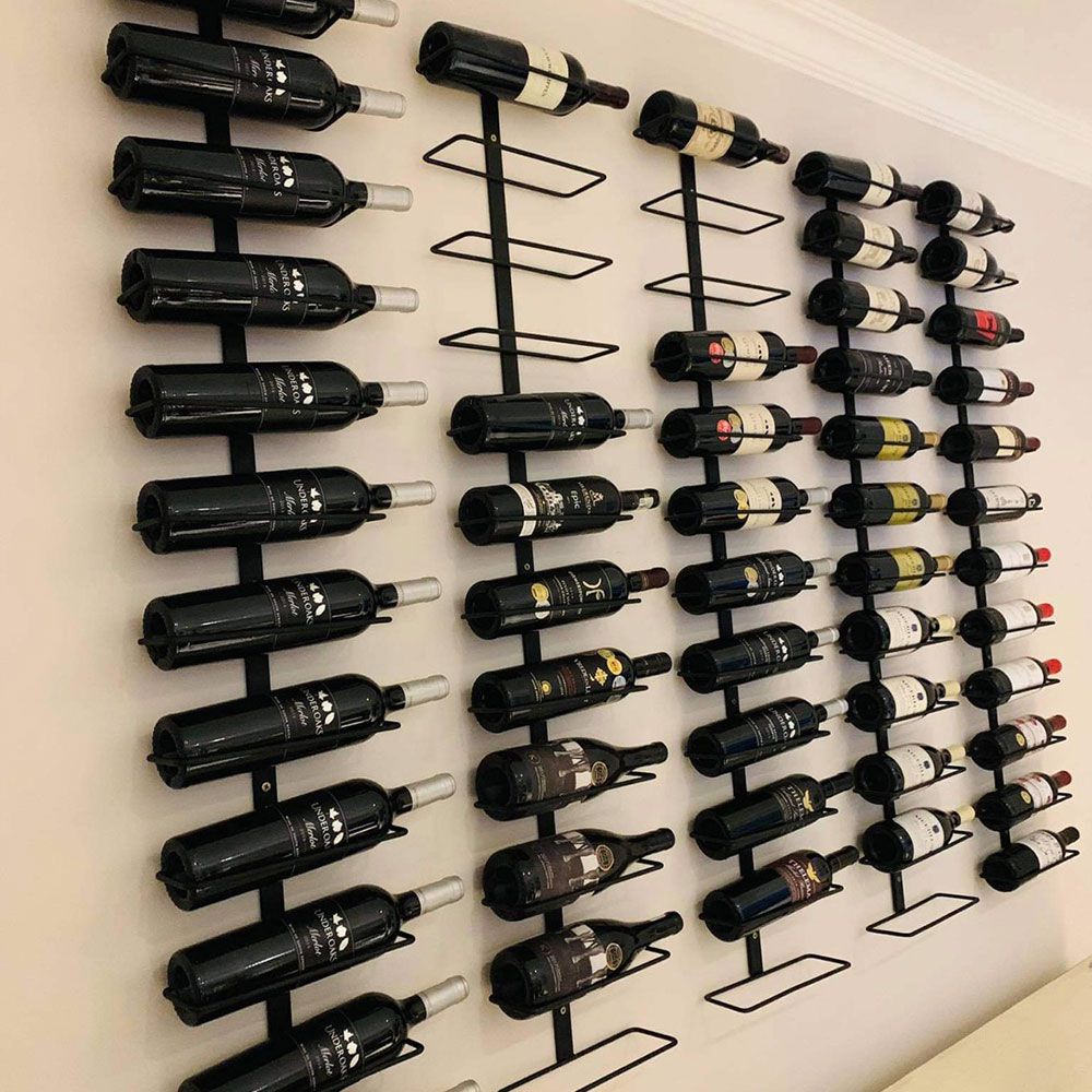 12 Bottles Wall Mounted Wine Rack - Wine Rack Store