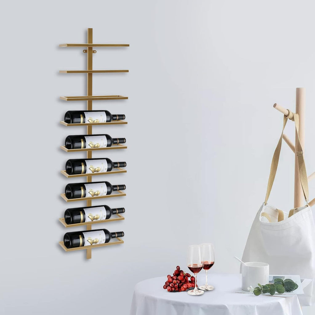 12 Bottles Wall Mounted Wine Rack - Wine Rack Store