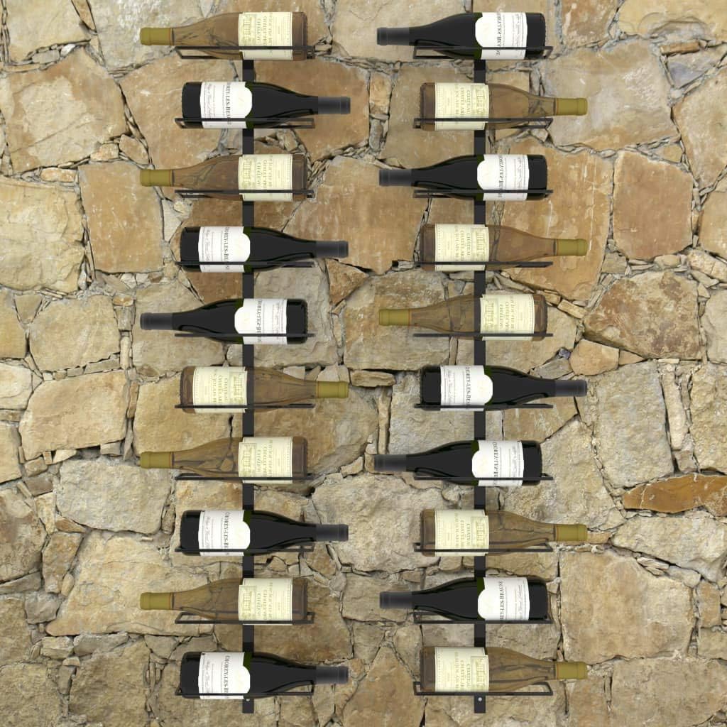 12 Bottles Wall Mounted Wine Rack - Wine Rack Store