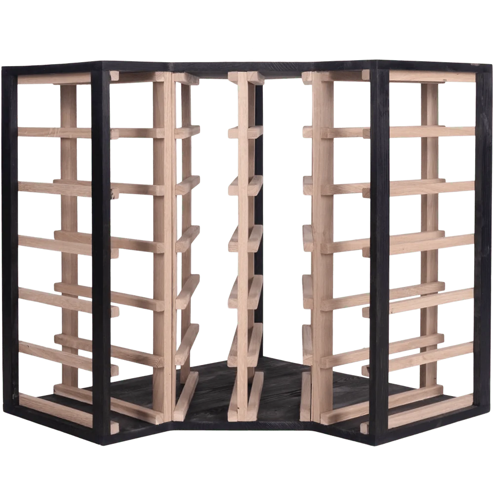 24 bottle Corner Wine Rack - Wine Rack Store