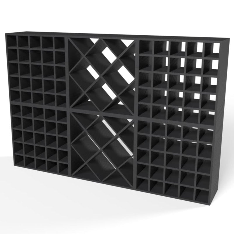 160 Bottles Diamond Wine Rack Set.