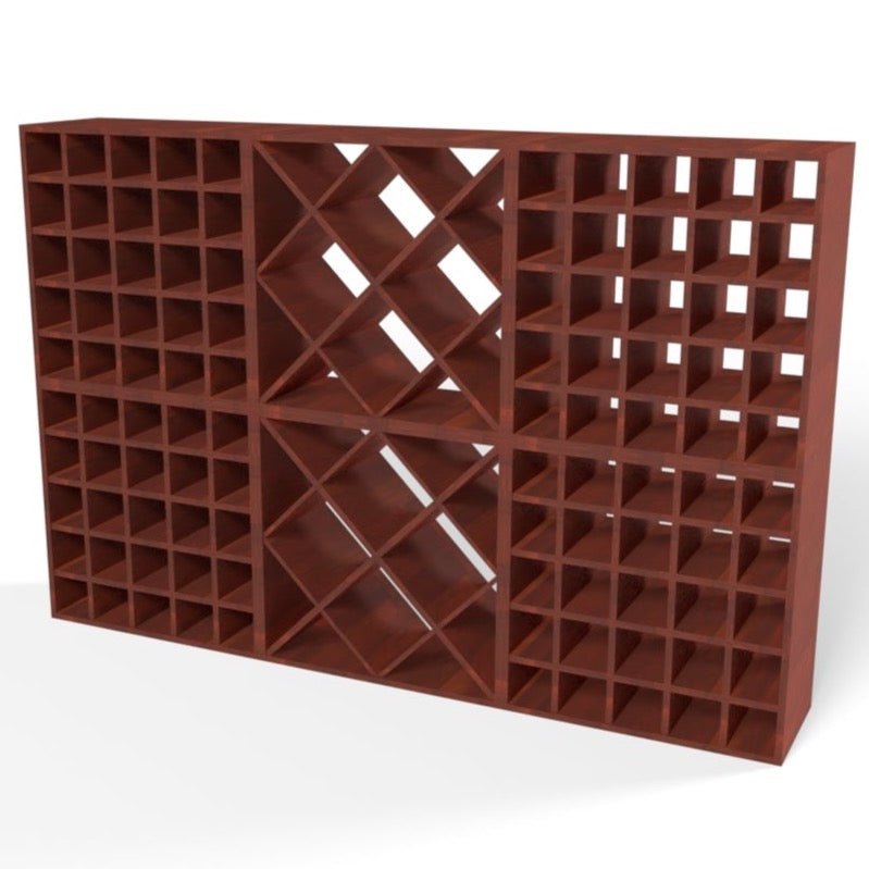 160 Bottles Diamond Wine Rack Set.