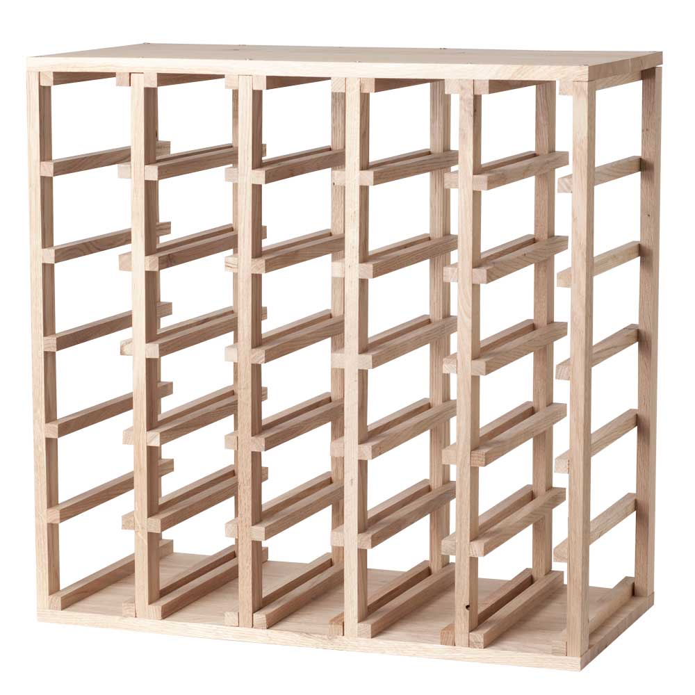 30 Bottles Cube Wine Rack - Wine Rack Store