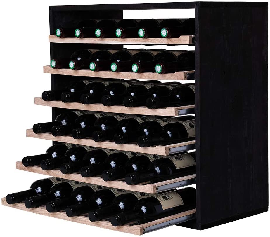 36 Bottles Shelves Wine Rack Cube | Wine Decor