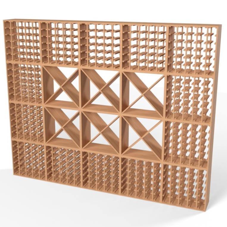 700 Bottles Wine Rack Set.