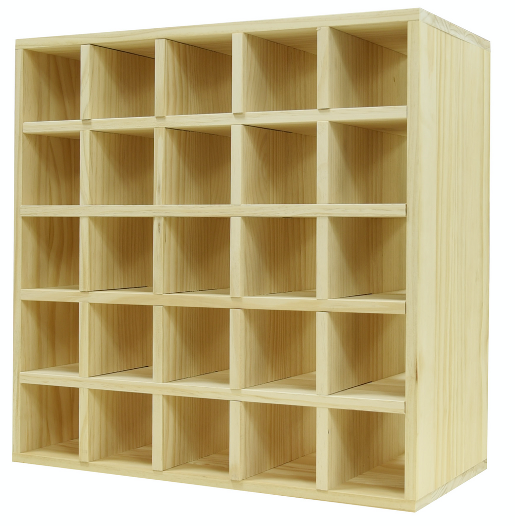 Wood Shelf Cube Wine Rack |  Wine Décor.