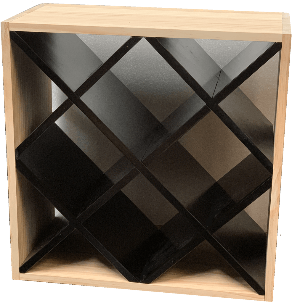 Diamond Cube Wine Rack |  Wine Décor.