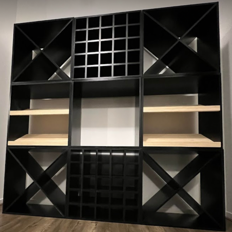 14 Bottles Display Wine Rack | Wine Decor.