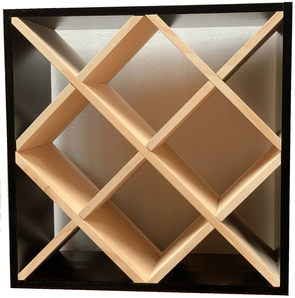 Diamond Cube Wine Rack |  Wine Décor.